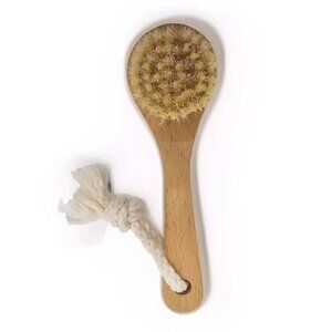 DAILY CONCEPTS Daily Facial Dry Brush Polishes Skin Vegan Exfoliate Face Workout